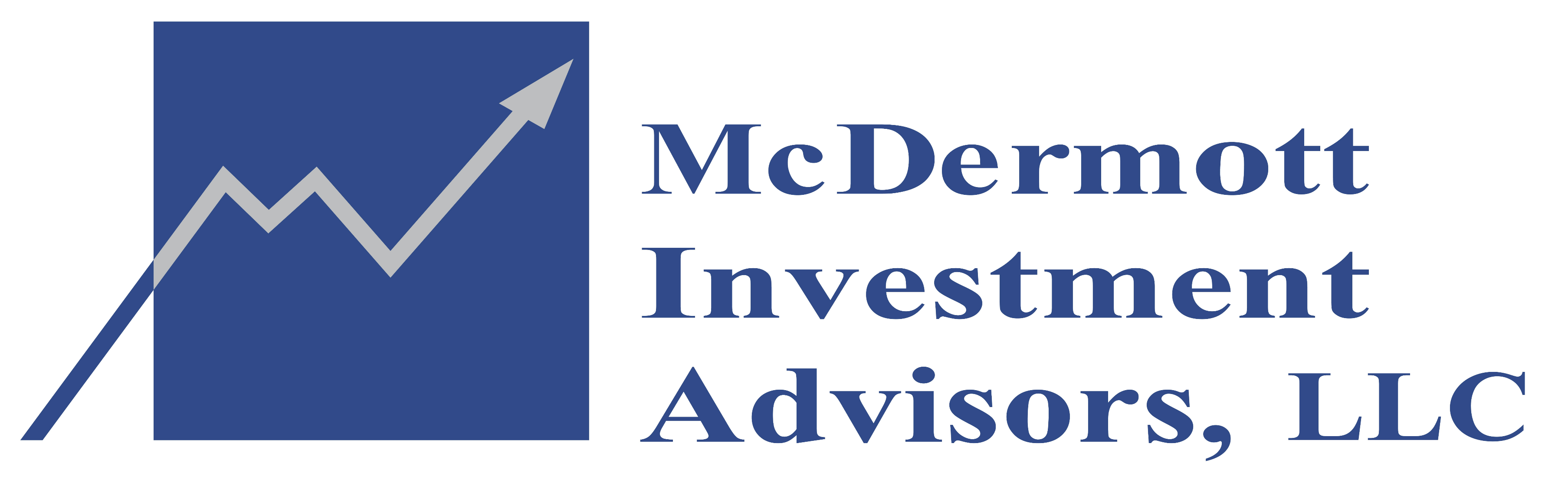 Large McDermott Investment Advisors, LLC logo in Blue