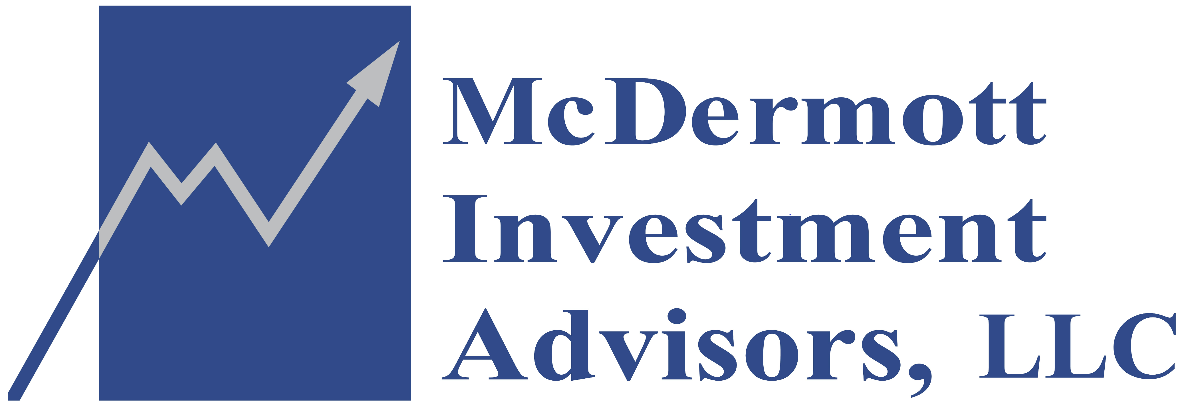 Large McDermott Investment Advisors, LLC logo in Blue