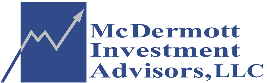 Large McDermott Investment Advisors, LLC logo in Blue