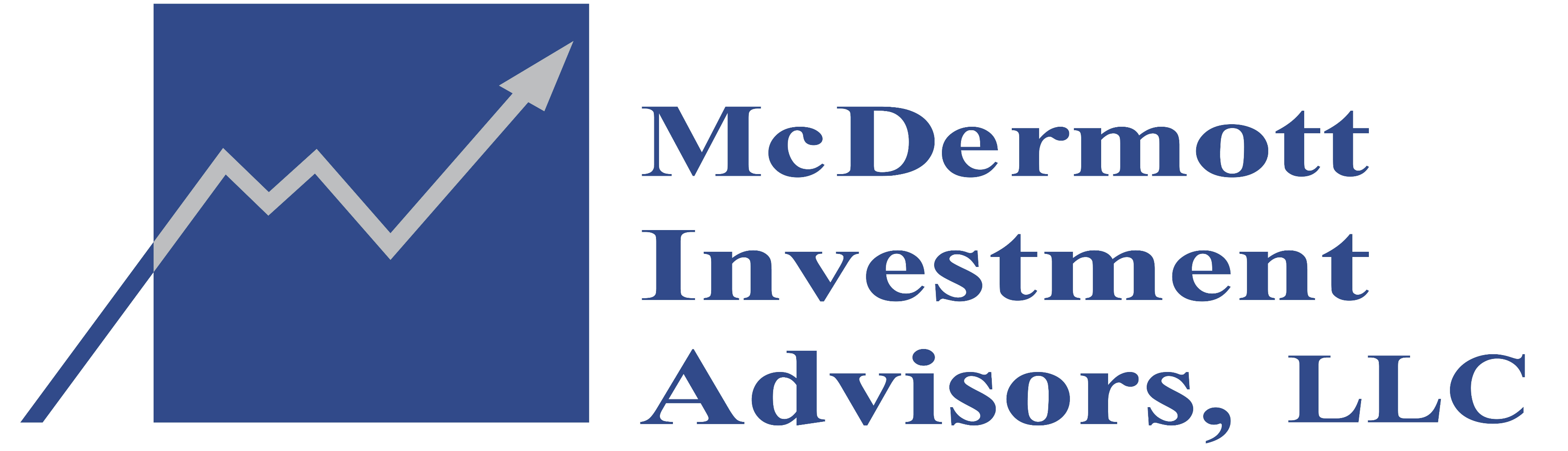 Large McDermott Investment Advisors, LLC logo in Blue