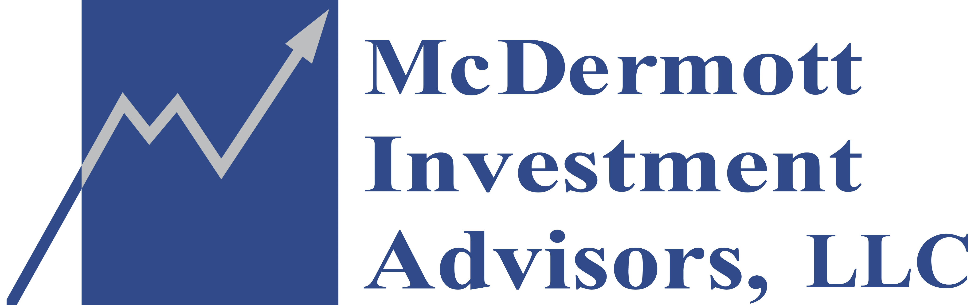 Large McDermott Investment Advisors, LLC logo in Blue