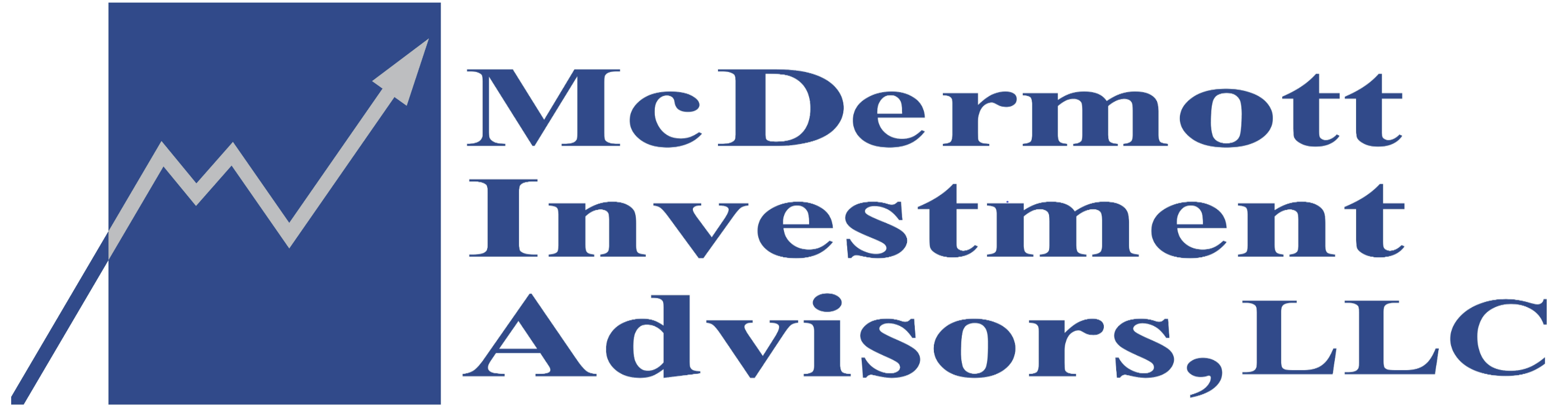 Large McDermott Investment Advisors, LLC logo in Blue