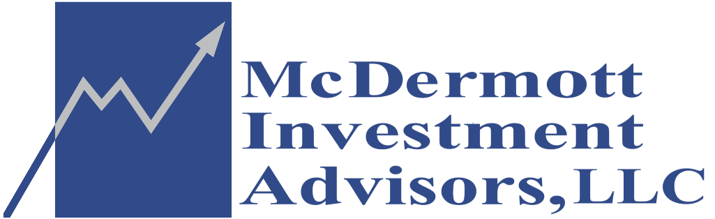 Large McDermott Investment Advisors, LLC logo in Blue