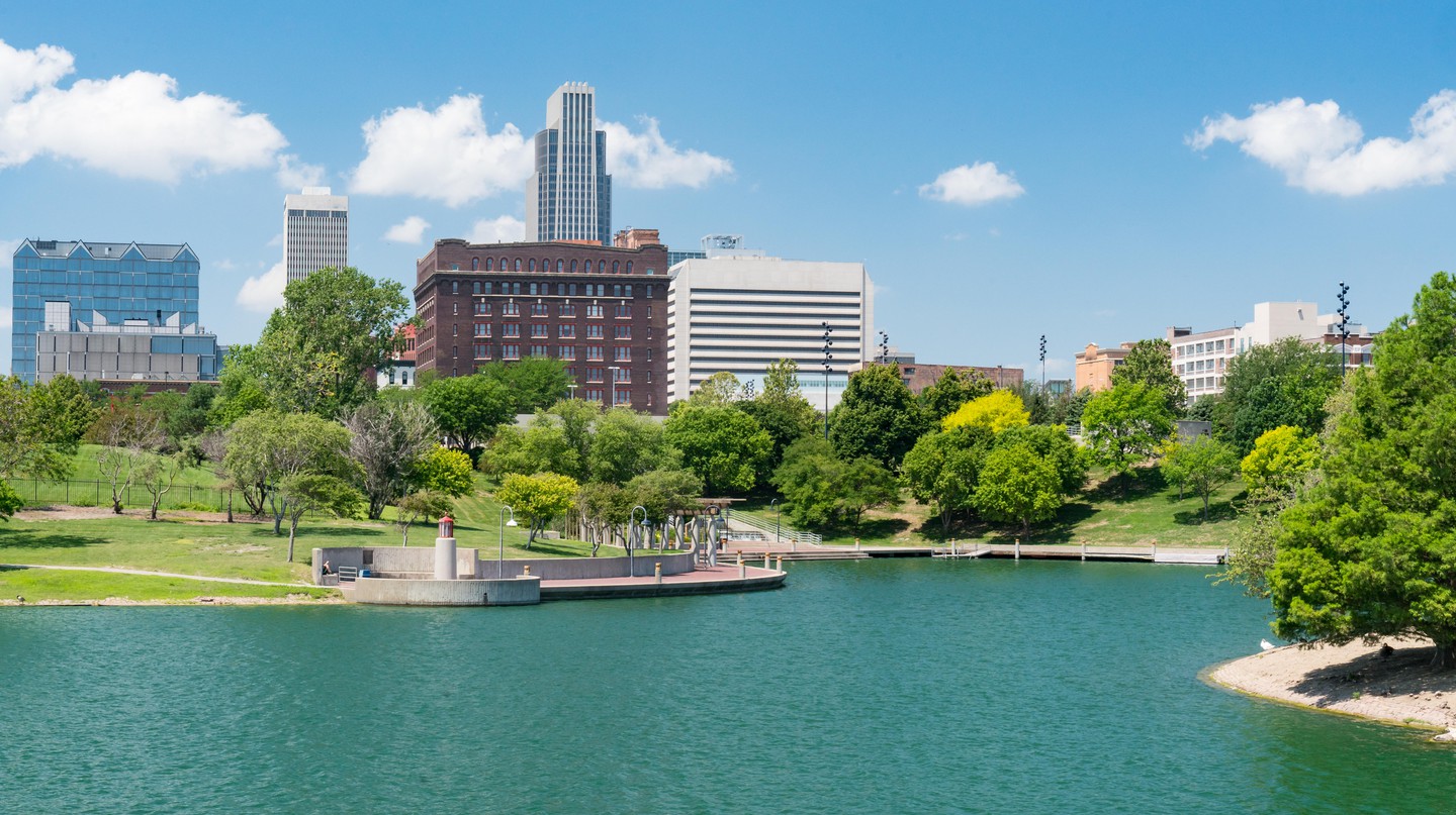 View of the Omaha Nebraska Skyline
